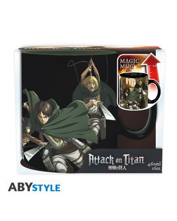 Mug L'Attaque des Titans Saison 3 vu de dos