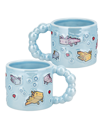 Mug gravé Minecraft Axolotl vue de face - Paladone