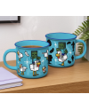 Mug thermoréactif Minecraft Poule Chevauchée 350ml vue face - Paladone