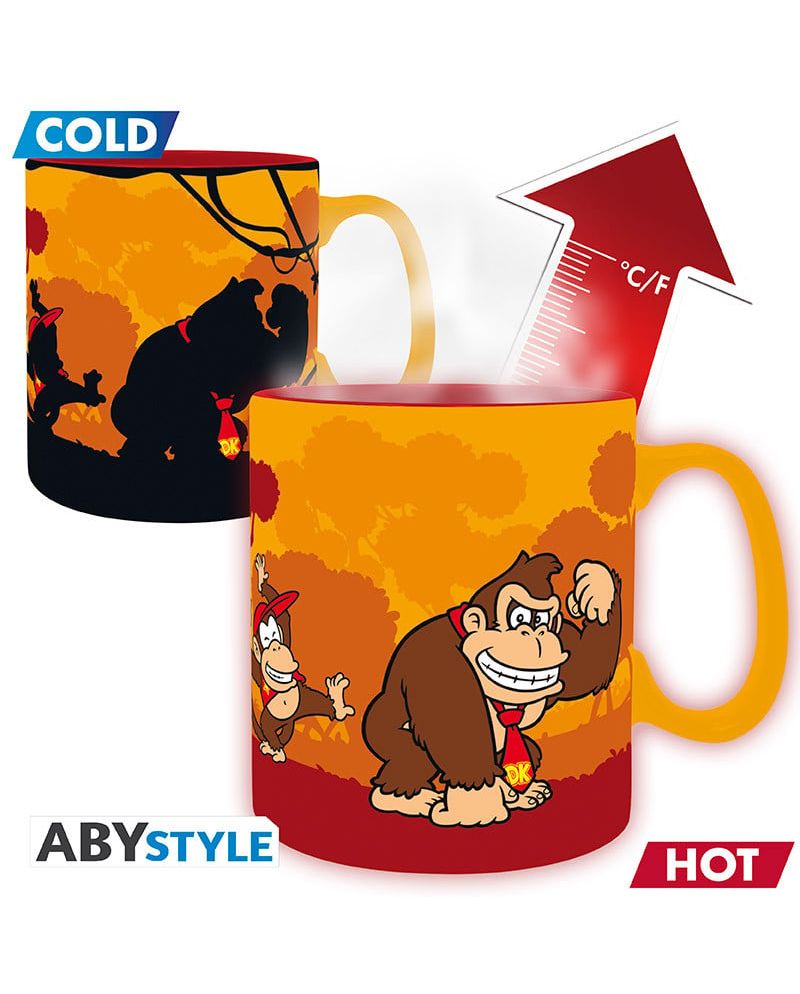 Mug thermoréactif Donkey Kong 460ml licence Nintendo ABYstyle