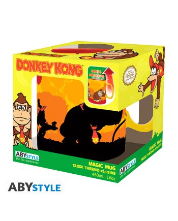 Packaging du mug thermoréactif Donkey Kong 460ml