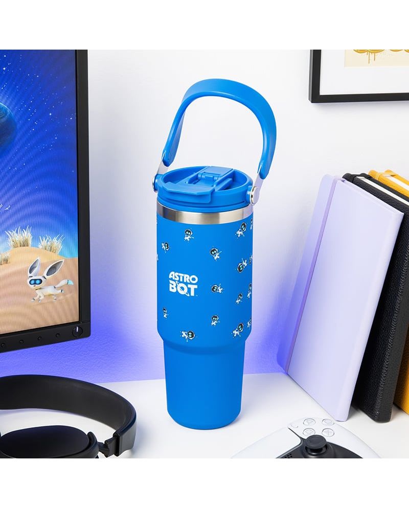 Mug de voyage Astro Bot XL 900ml avec anse - licence officielle Playstation