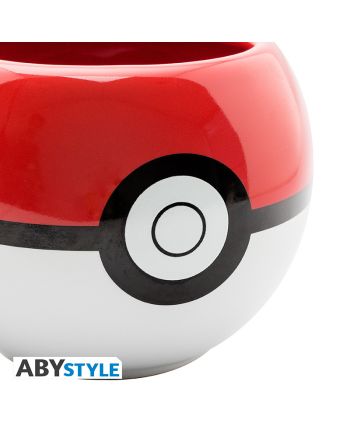 Mug 3D Pokémon Pokéball 400ml vue de profil