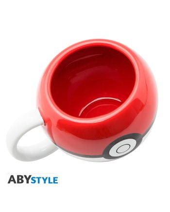 Mug 3D Pokémon Pokéball 400ml détail du design