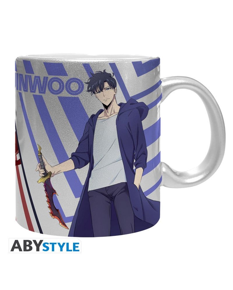 Mug Solo Leveling Jinwoo et Igris 320ml vue de face