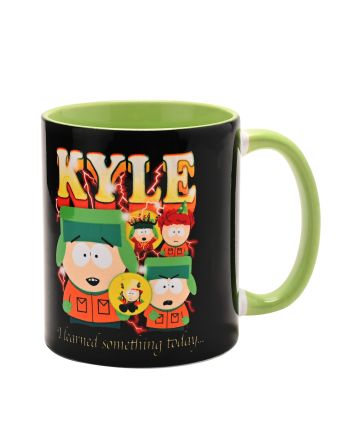 Mug South Park Kyle intérieur coloré 325ml - détail de l'intérieur coloré