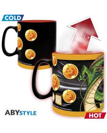 Mug Shenron Dragon Ball Z effet thermoréactif au contact de la chaleur
