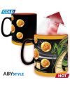 Mug Shenron Dragon Ball Z effet thermoréactif au contact de la chaleur