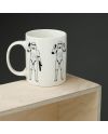 Mug blanc Stormtrooper Star Wars 300ml vue de face