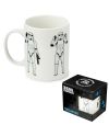 Mug Star Wars Stormtrooper en porcelaine vue de profil