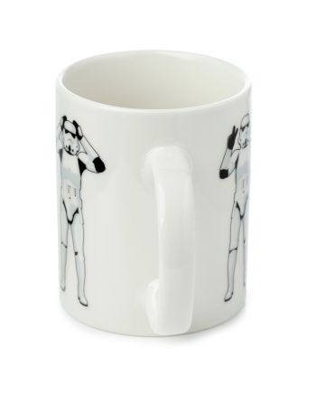 Détail de l'impression Stormtrooper sur mug Star Wars