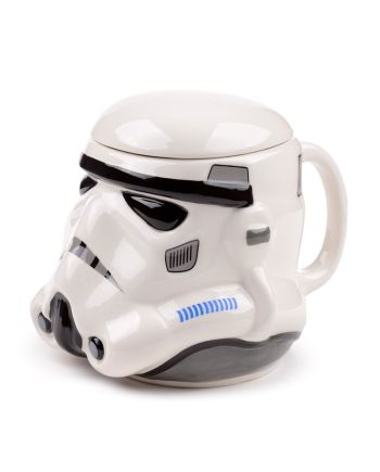 Mug 3D Stormtrooper Star Wars avec couvercle 550ml - vue de face