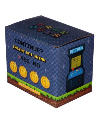 Mug gaming Puckator - packaging et détails