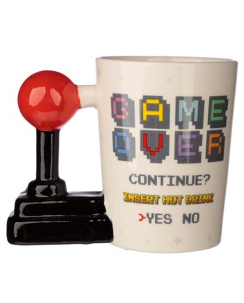 Mug Game Over - vue du dessus montrant la contenance 400ml