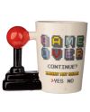 Mug Game Over - vue du dessus montrant la contenance 400ml