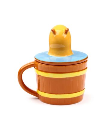 Mug Capybara Duke 3D 350ml - détail du couvercle