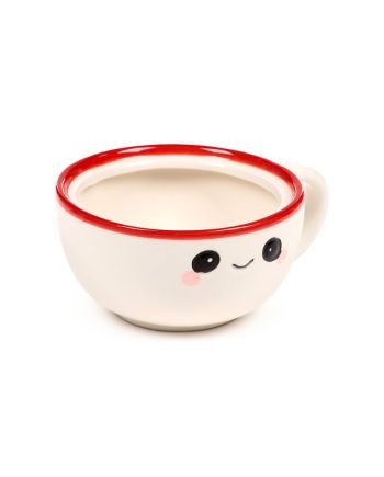 Mug Kawaii Nori le Ramen 3D avec couvercle - vue du dessus