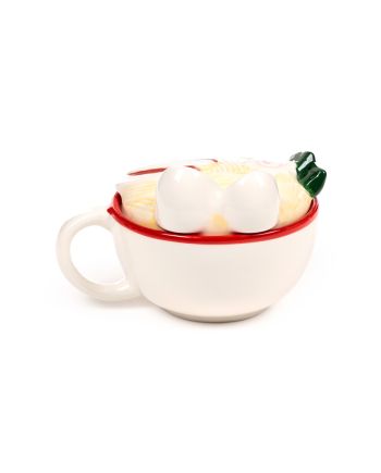 Mug Kawaii Nori le Ramen 3D avec couvercle - vue arrière