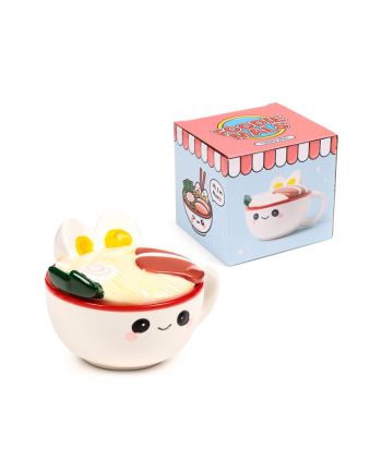 Mug Kawaii Nori le Ramen 3D avec couvercle - packaging