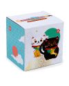 Mug 3D Maneki-Neko blanc 450ml présentation complète du produit