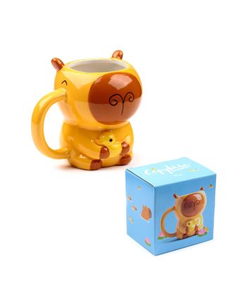 Mug 3D Capybara Duke 450ml licence Kawaii - vue de profil