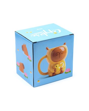 Mug 3D Capybara Duke 450ml licence Kawaii - présentation générale