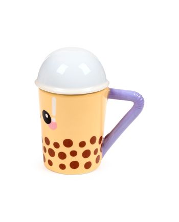 Mug Boba le Bubble Tea Kawaii vue du dessus