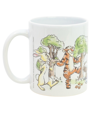 Mug Winnie l'Ourson Disney en céramique 325ml, vue du dessus