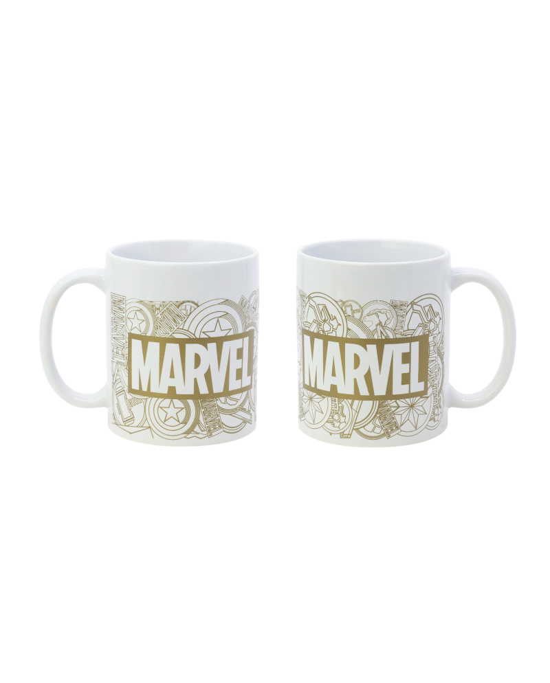 Mug céramique Marvel Logo 325ml vue de face