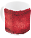 Détail du manchon peluche Pokéball sur le mug Pokémon