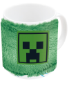 Mug Minecraft Plush Sleeve 325ml vue arrière avec manchon peluche