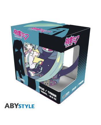 Mug Hatsune Miku Miku 460ml ABYstyle - vue de profil