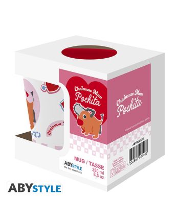 Mug Chainsaw Man Pochita vu sous un autre angle
