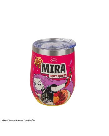 Mug de voyage isotherme KPOP Demon Hunters Mira Spice Queen 350ml vue de face