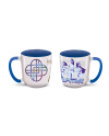 Mug K-Pop Demon Hunters Huntrix intérieur coloré vue de face 384ml