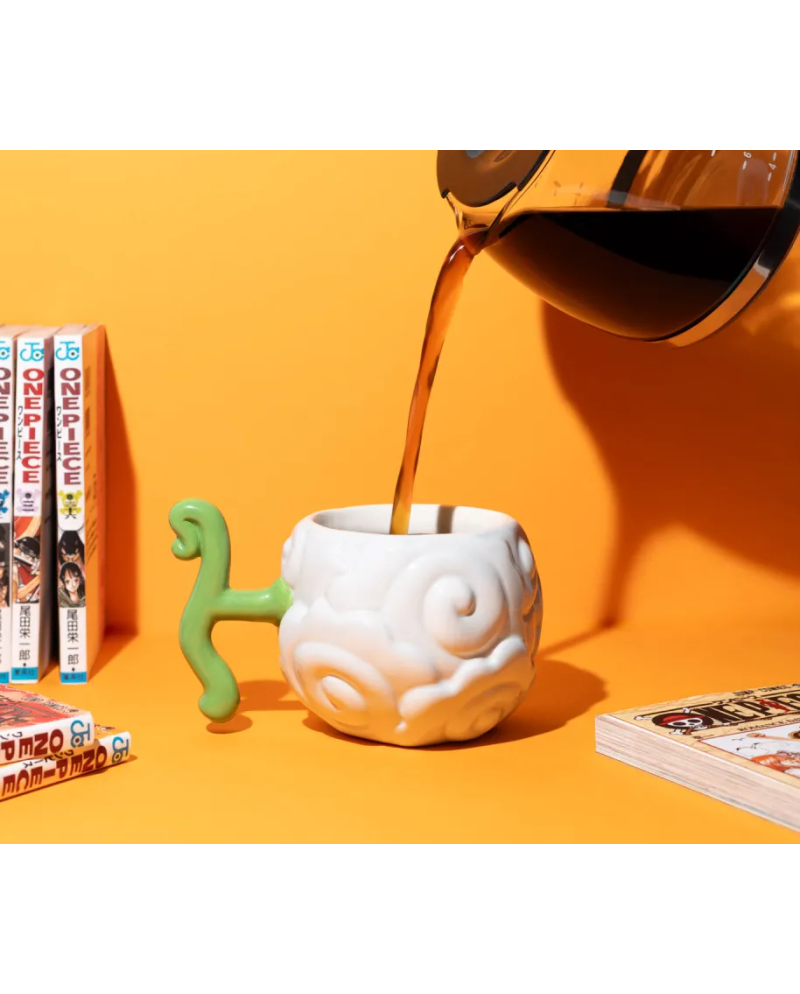 Mug 3D One Piece Netflix Fruit Smoke-Smoke 600ml vue de face