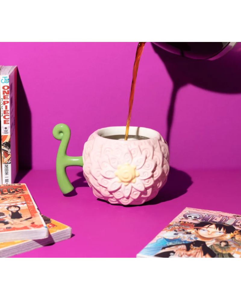 Mug 3D One Piece Netflix Fruit du Démon Hana Hana 600ml - vue face