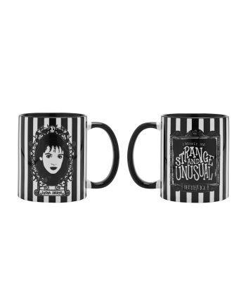 BEETLEJUICE - Black&White - Lydia - Inner Colored Mug - 10Oz
