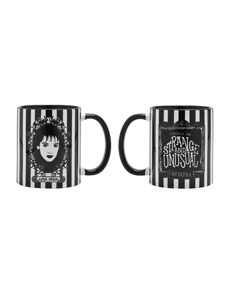 BEETLEJUICE - Black&White - Lydia - Inner Colored Mug - 10Oz