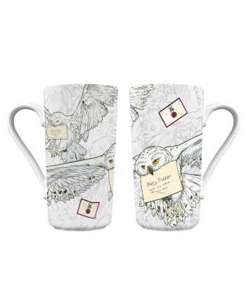 Mug Latte Harry Potter Hedwige 470ml vue de face