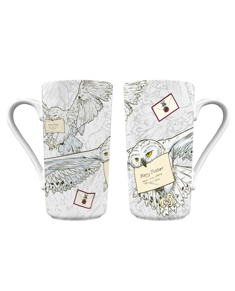 Mug Latte Harry Potter Hedwige 470ml vue de face