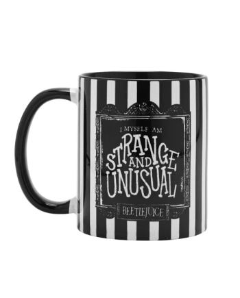 BEETLEJUICE - Black&White - Lydia - Inner Colored Mug - 10Oz