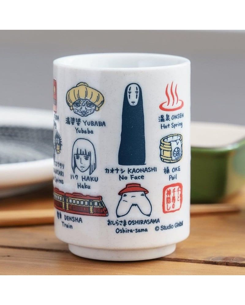 Tasse japonaise Le Voyage de Chihiro vue de face
