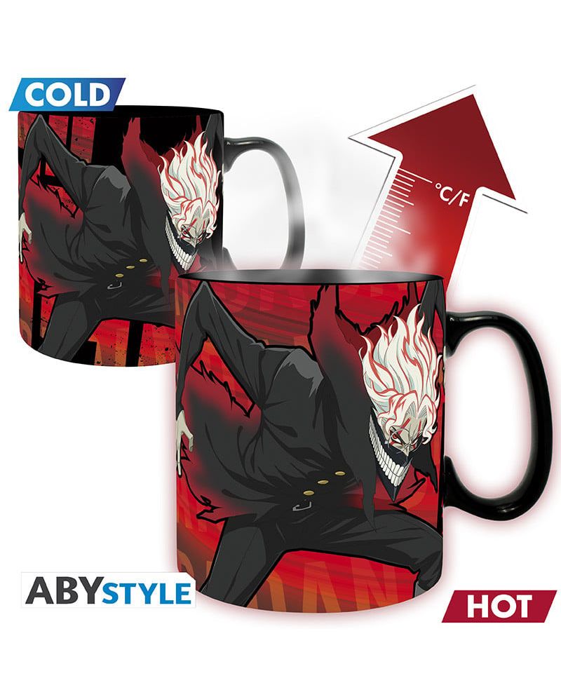 Mug thermoréactif DANDADAN Alliance Surnaturelle vue face - ABYstyle