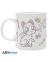 Mug Sailor Moon Luna et Artemis Chibi 320ml vue de profil