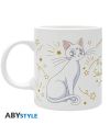 Mug Sailor Moon Luna et Artemis chats 320ml vue profil