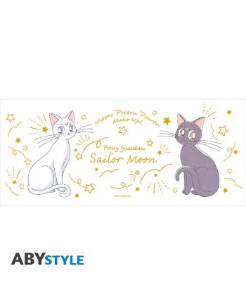 Mug Sailor Moon Luna et Artemis chats 320ml vue dos