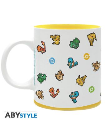 Mug Pokémon 320 ml Pixel Art ABYstyle - vue de profil