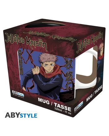 Mug Jujutsu Kaisen Itadori Black Flash détail du design