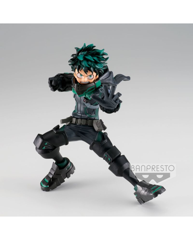 Figurine Izuku Midoriya Amazing Heroes My Hero Academia Banpresto vue de face